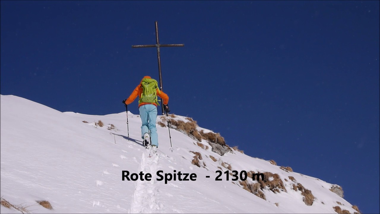 Landsberger Hütte Winter - Skitour Tannheimertal