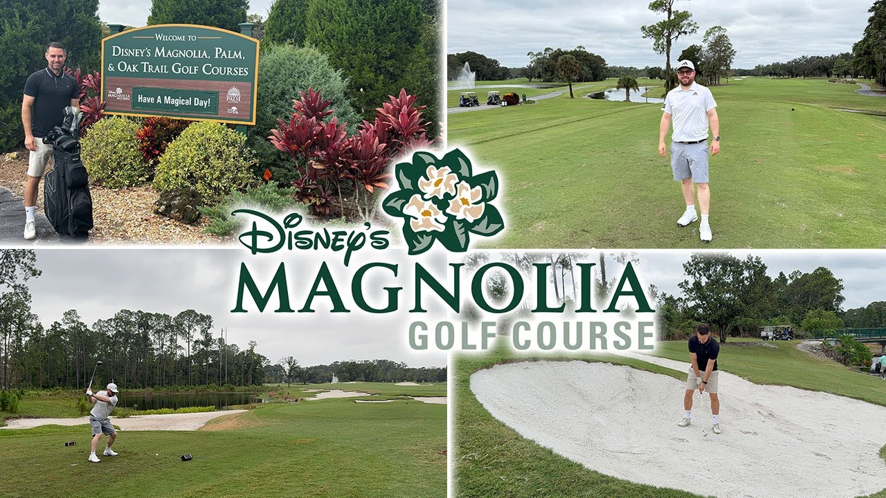 МЫ ИГРАЕМ НА ПОЛЕ ДЛЯ ГОЛЬФА MAGNOLIA В ДИСНЕЙ ⛳️ | ПОЛЕ УРОВНЯ PGA TOUR... НЕРЕАЛЬНЫЙ РАУНД ДЛЯ ...