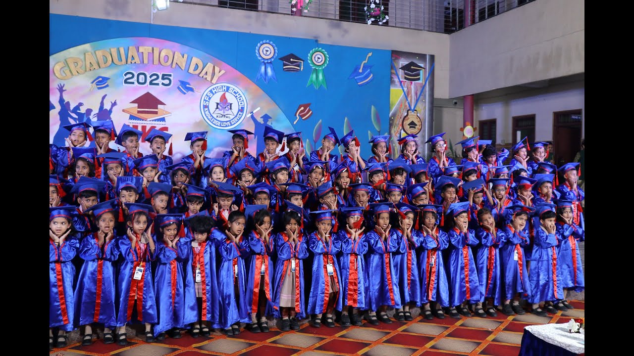 UKG Graduation Day || SFS High School, Koppal