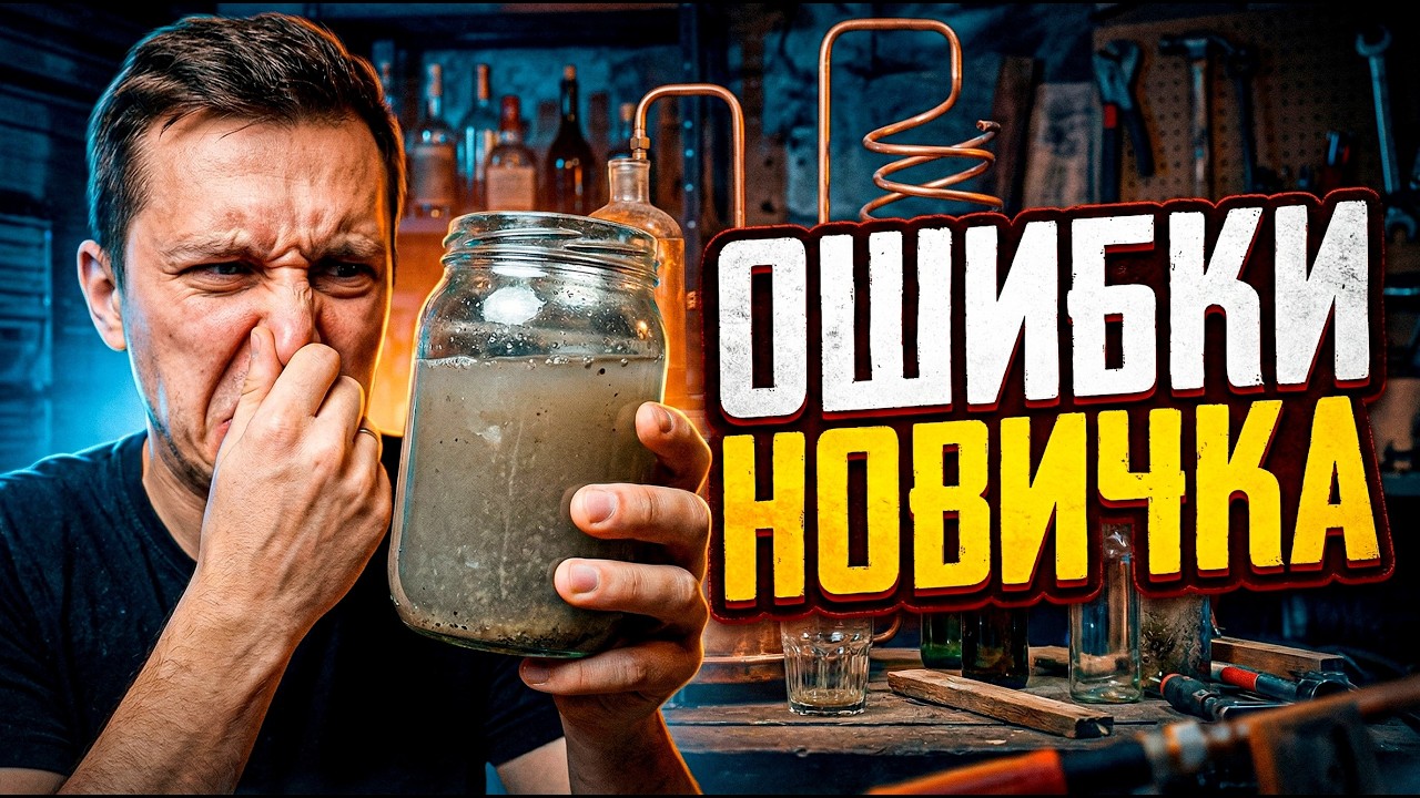 Почему твой САМОГОН ВОНЯЕТ СИВУХОЙ? ТОП-7 ошибок новичка