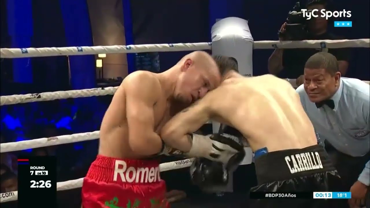 Leonardo Carrillo vs. Jorge Romero - Boxeo de Primera -TyCSports