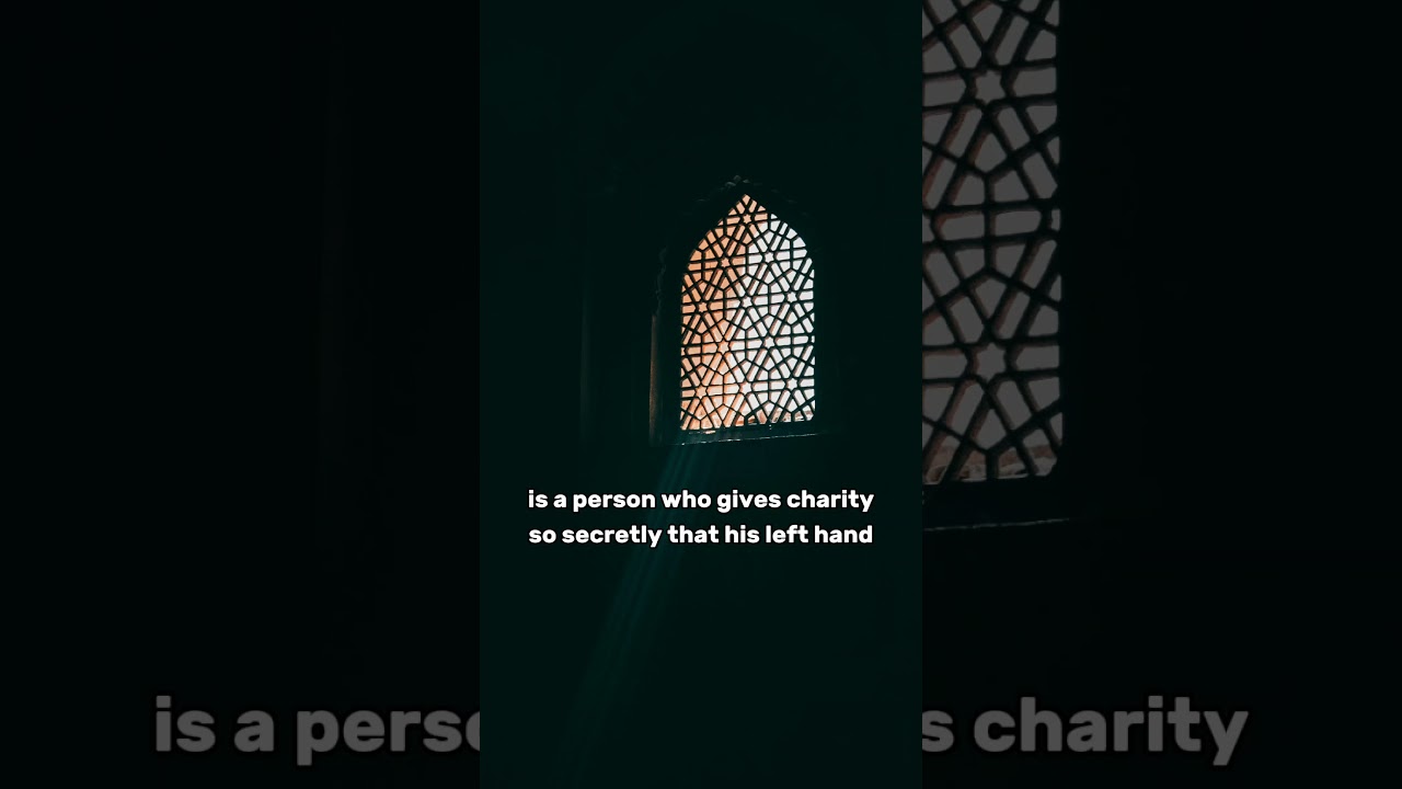 The Power of Secret Charity: A Deed That Pleases Allah #shorts #islam