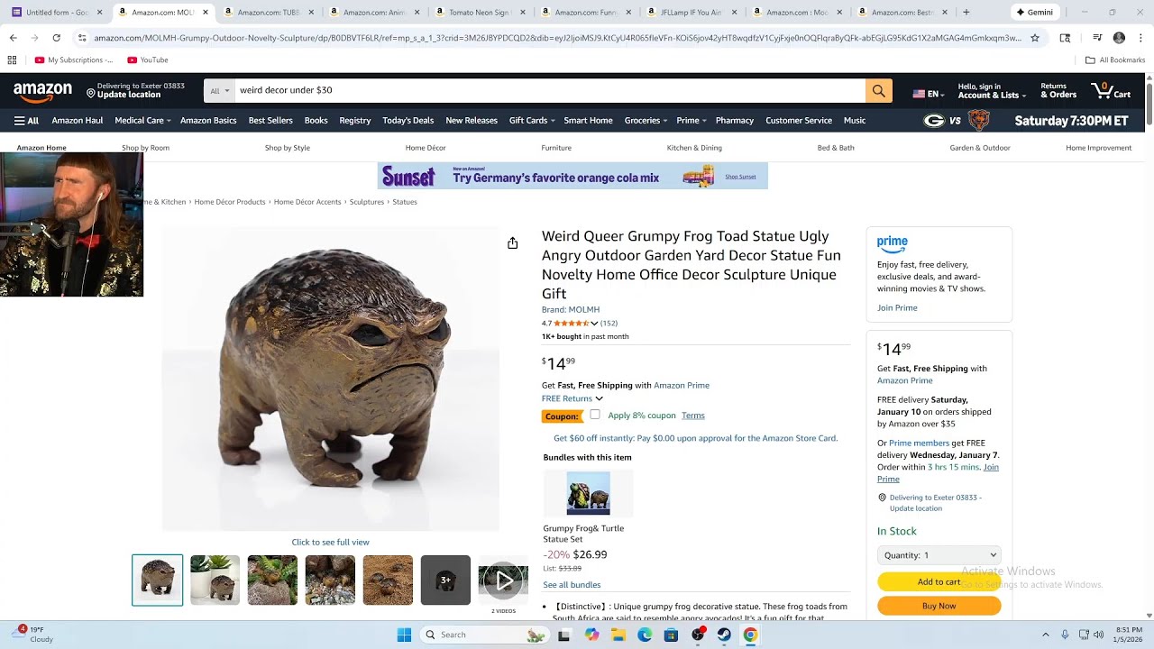 CHAT SPENDS $100 on AMAZON STREAM || January 5, 2026
