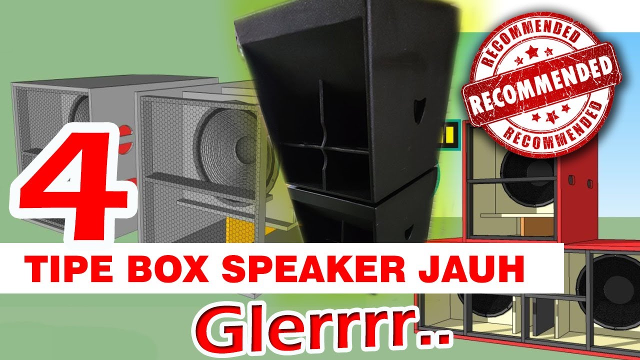 BASS JAUH | Jenis Dan Tipe Box Speaker | Yang Terbukti Terpopuler dalam SOUNDSYSTEM