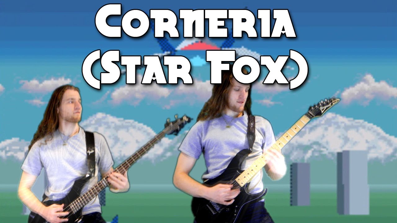 Corneria (Star Fox) on guitar - Metal/Rock Remix Version - Stage 1 Music First Level SNES