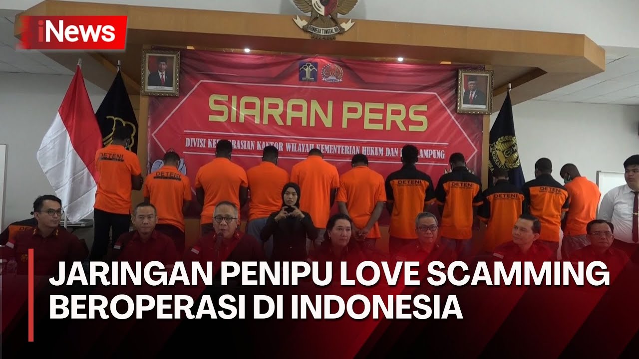 12 WN Nigeria Diduga Terlibat Sindikat Love Scamming Ditangkap Petugas Imigrasi Lampung