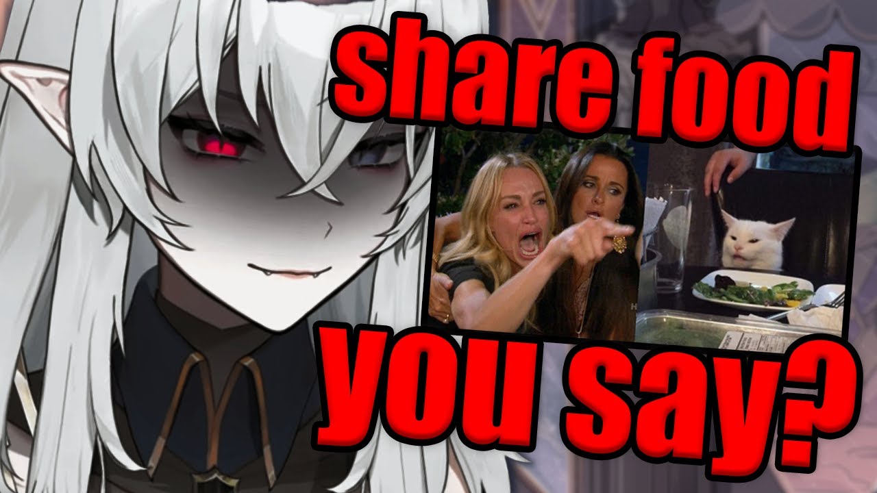 Don't. Touch. My. Food.