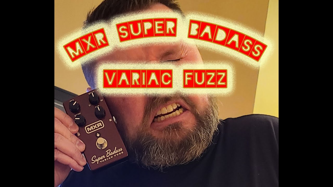 MXR Variac Super Badass FUZZ guitar pedal! Amazing!