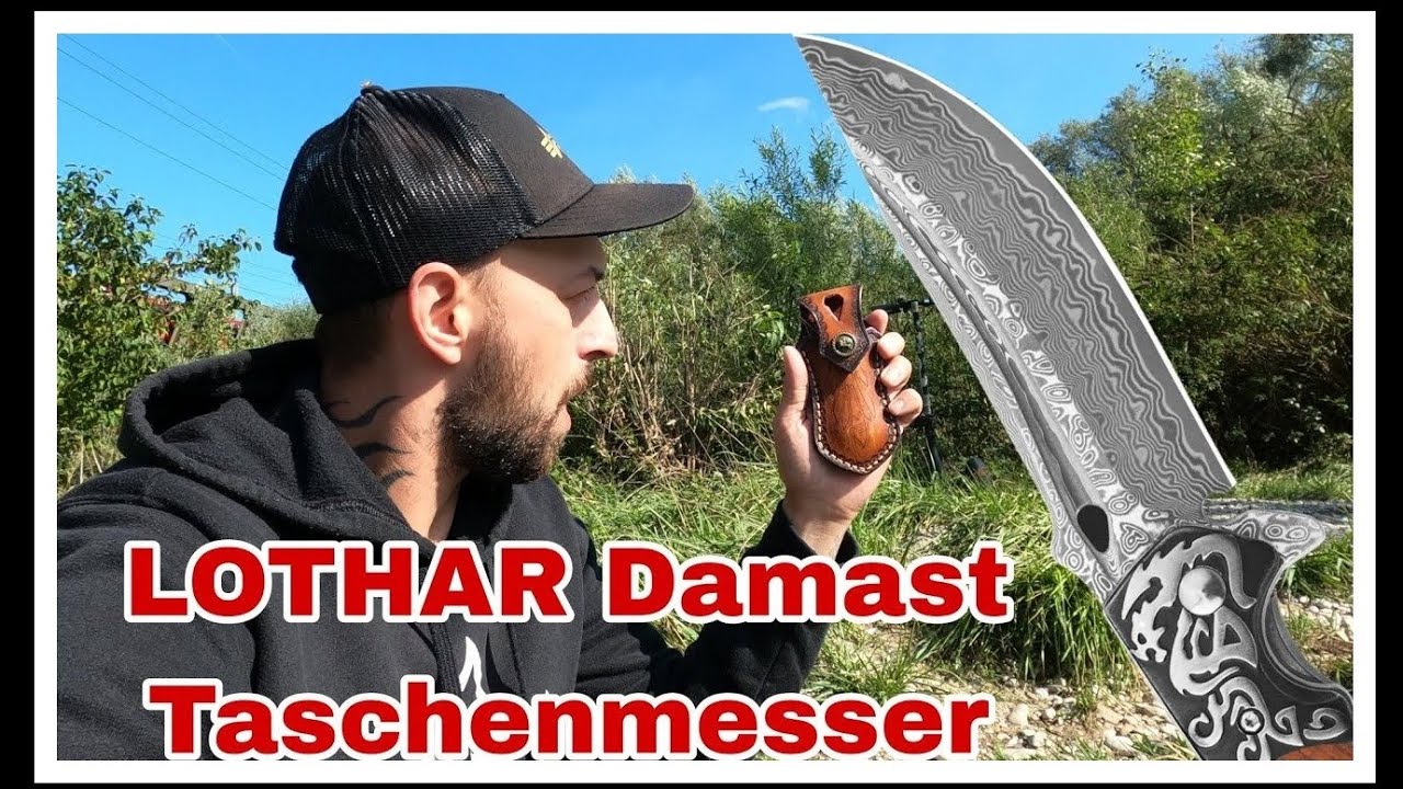 Lothar damast taschenmesser vorstellung / wildboy adventures