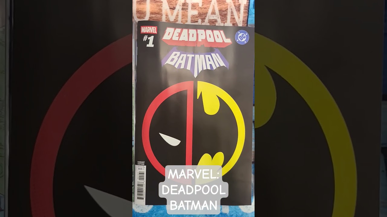 Deadpool Batman Marvel crossover out now! 