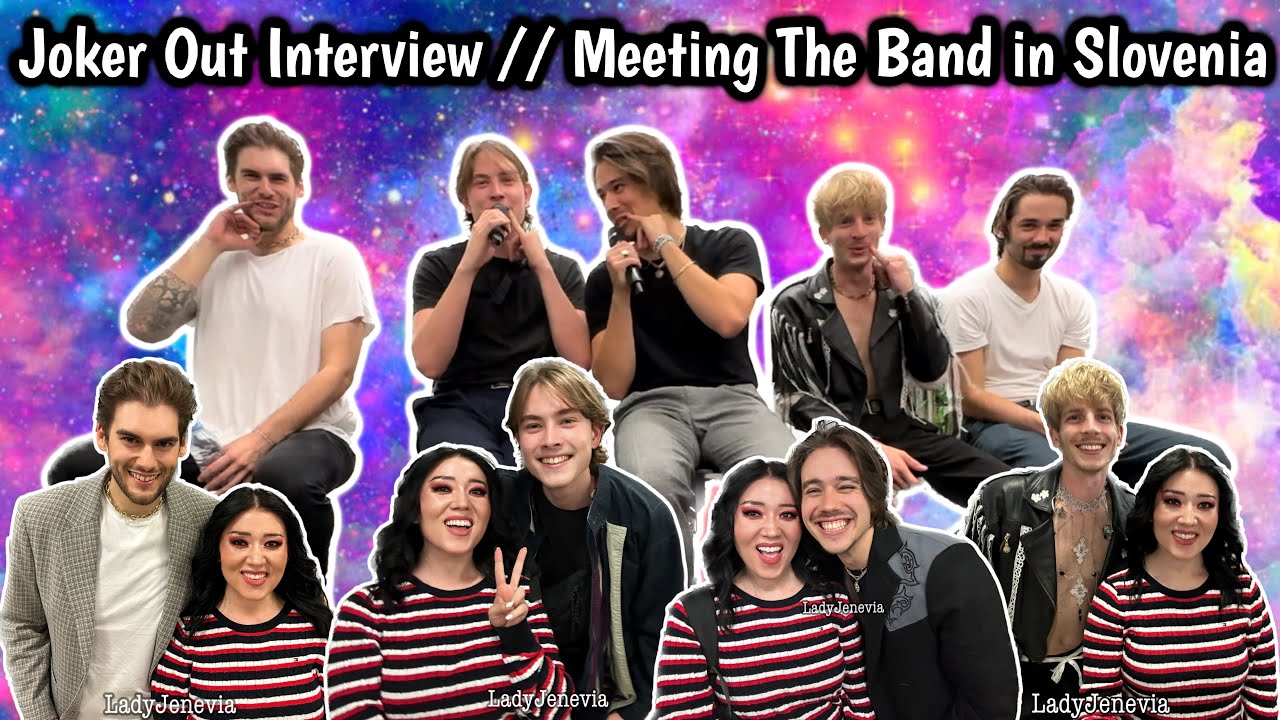 Joker Out INTERVIEW 2.0 // Meeting the Band in Slovenia at their Stožice Arena Concert! 🇯🇵✈️🇸🇮