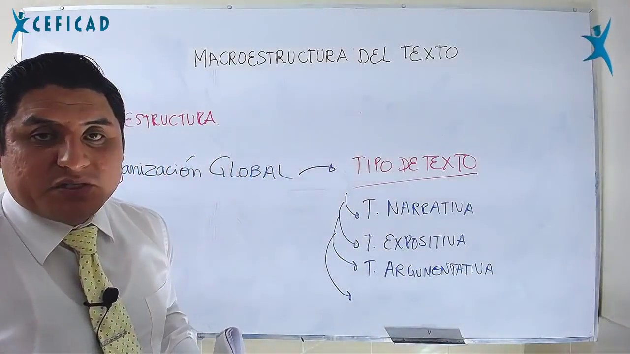 🟡MACROESTRUCTURA DEL TEXTO👩🏻‍🏫👨🏻‍🏫