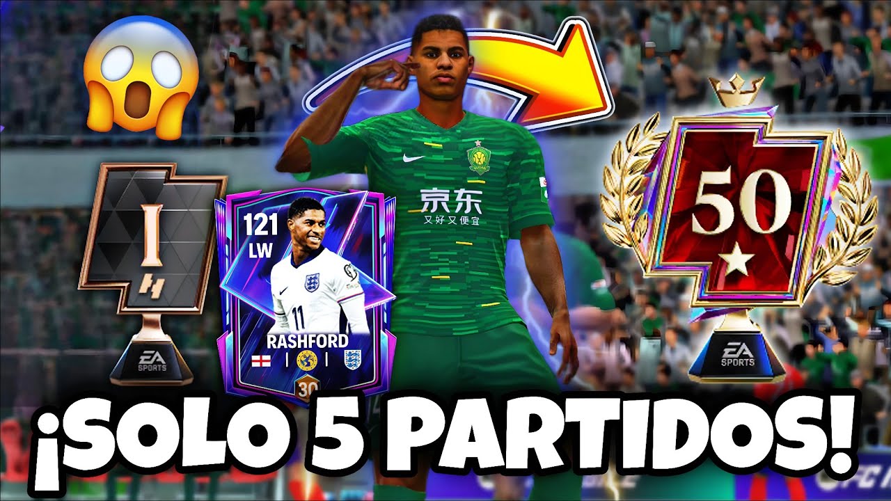 ¡VENCÍ el CvC en SOLO 5 PARTIDOS! #4 *Debut de MARCUS RASHFORD 116* 🏴󠁧󠁢󠁥󠁮󠁧󠁿☠️