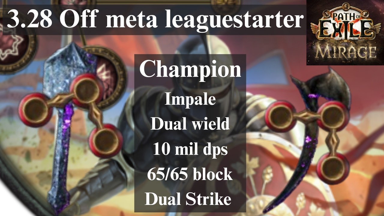 Foulborn Frostbreath x Foulborn Moonbender Dual Strike of Ambidexterity | 3.28 Mirage Leaguestarter