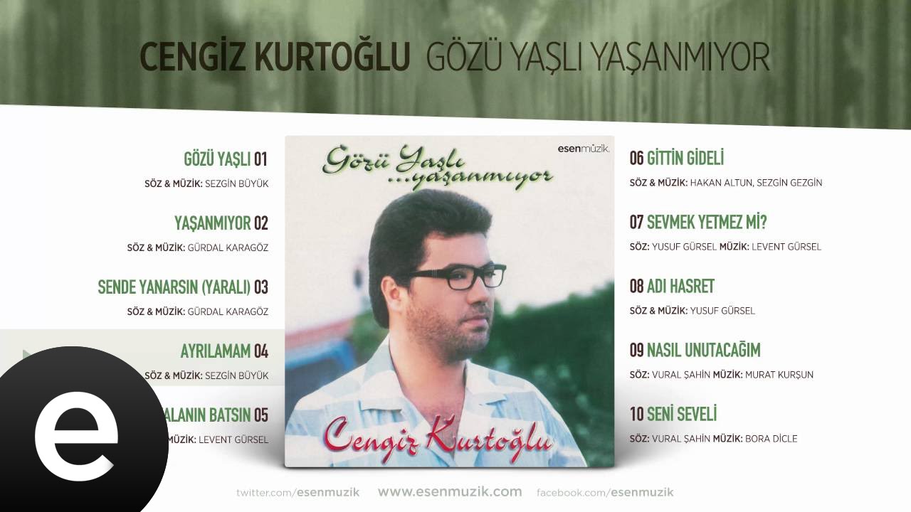 Ayrılmayalım (Cengiz Kurtoğlu) Official Audio #ayrılmayalım #cengizkurtoğlu - Esen Müzik