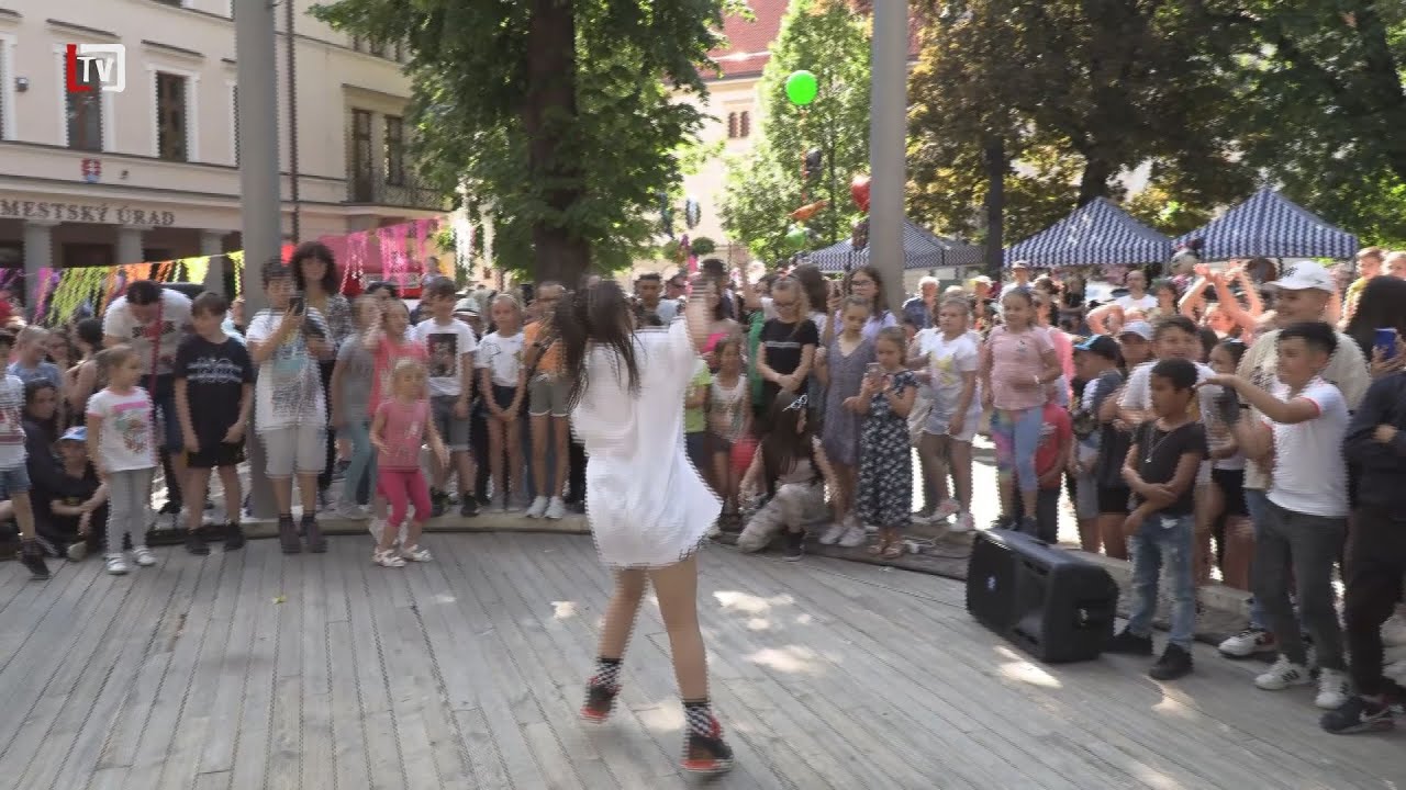 [4/24] Najmladšia slovenská reperka Lil Ash očarila Levoču ! (14. 06. 2022)