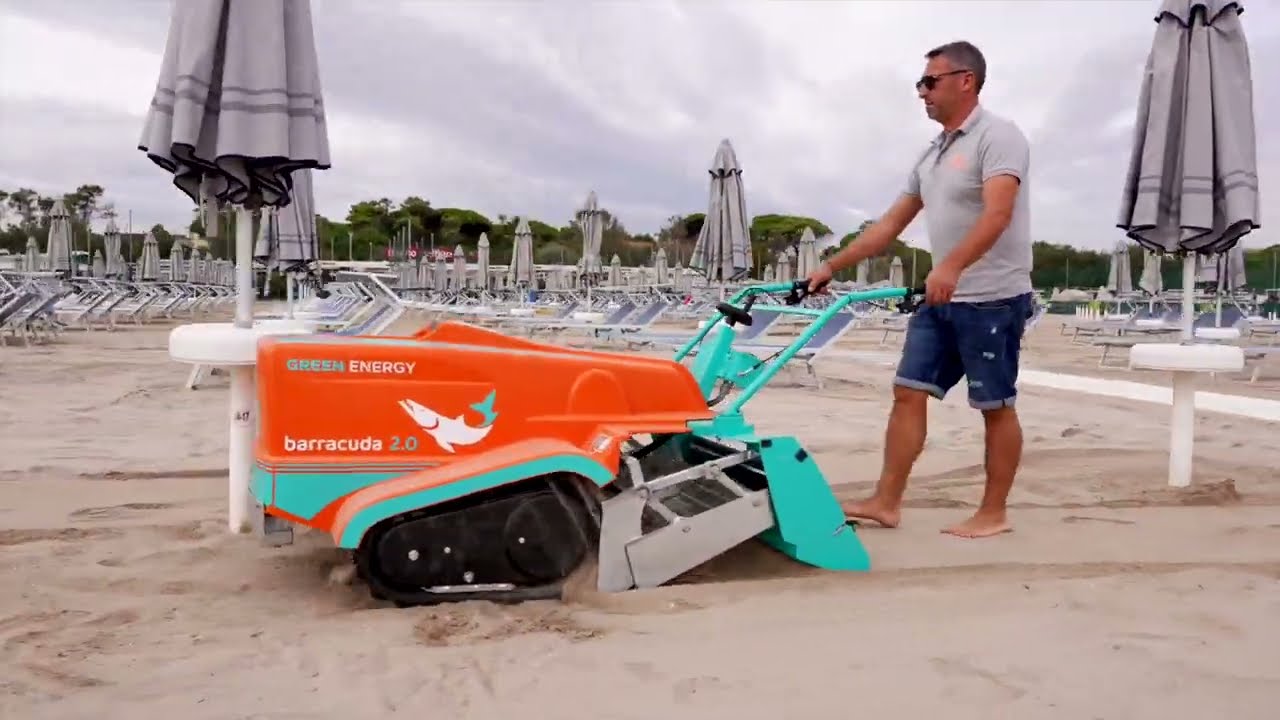 Formula Barracuda Elektrikli Plaj Temizleme Makinesi