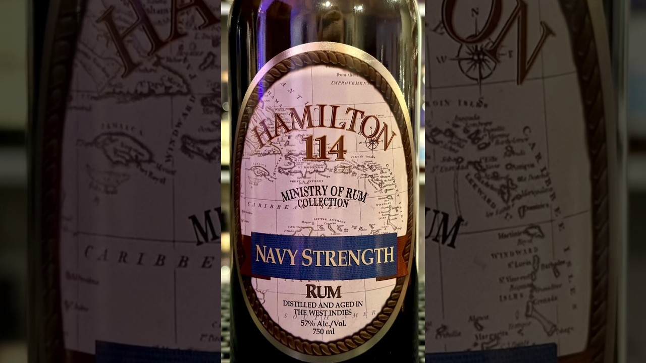 Navy Strength Rum is NOT 57% 😳 #rum #historyfacts