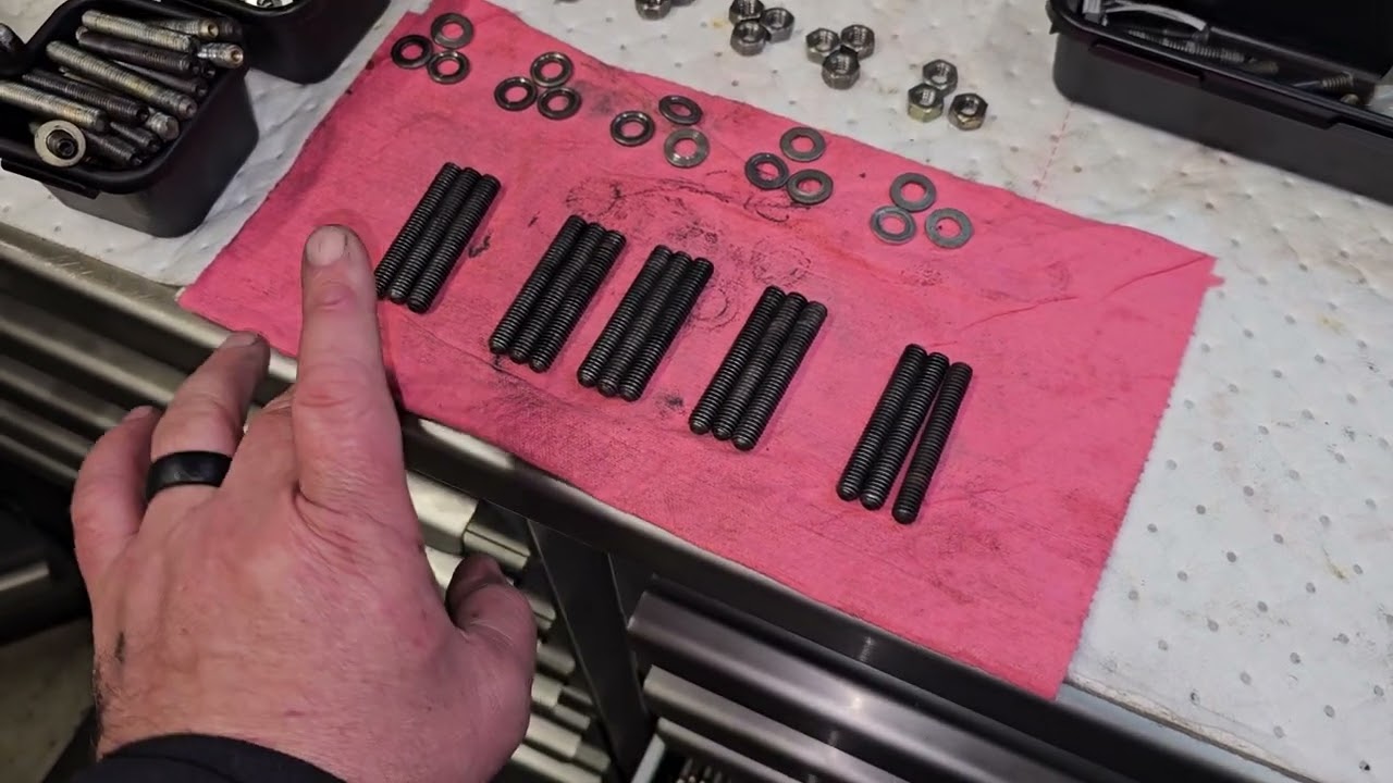Sealing an engine girdle on Buick V6