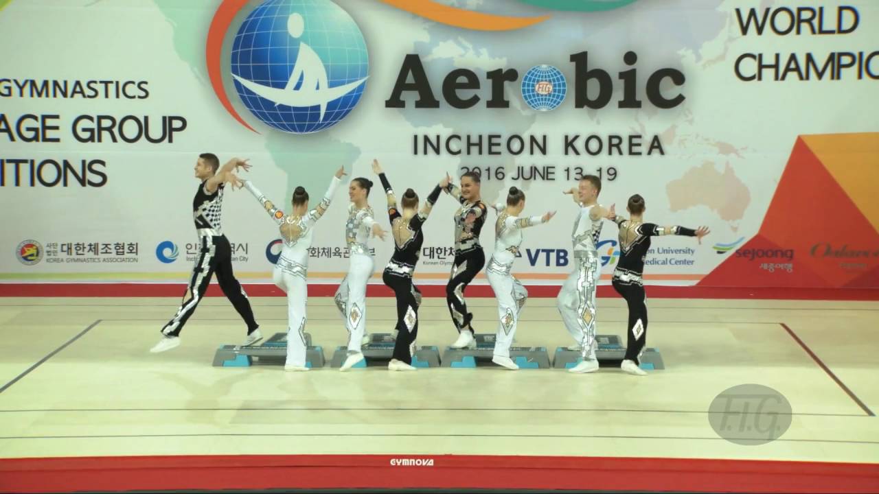 Russia  (RUS) - 2016 Aerobic Worlds, Incheon (KOR) - Qualifications Step
