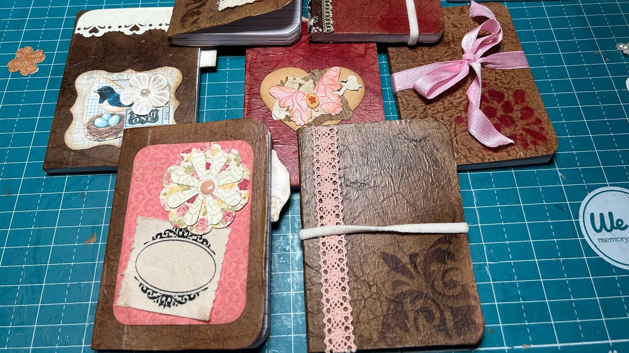 Mini Faux Leather Notebooks! Gift under 50 cents!