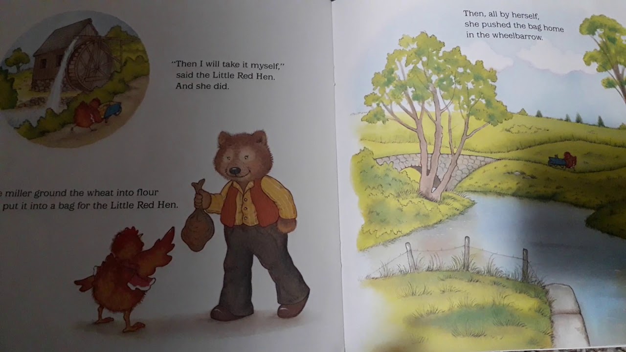 The Little Red Hen Illustrated by Lucinda McQueen