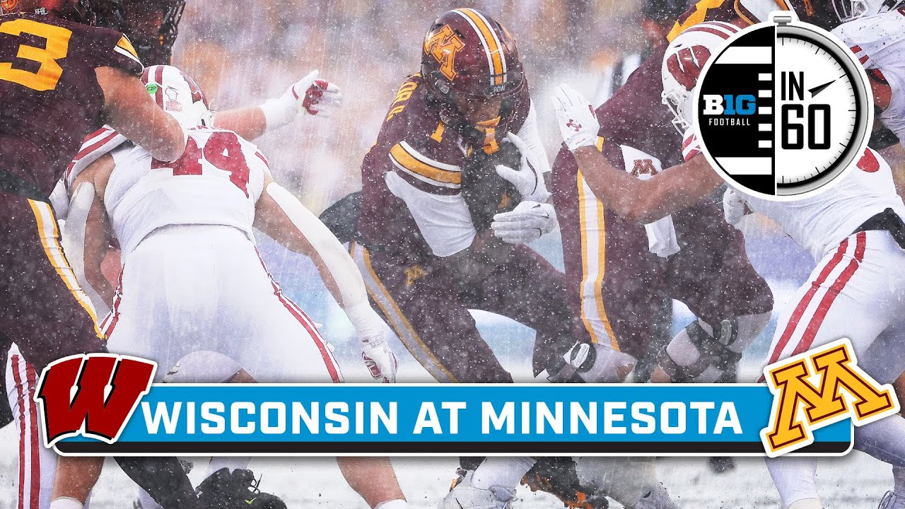 Wisconsin at Minnesota | Dec. 2, 205 | B1G Football in 60