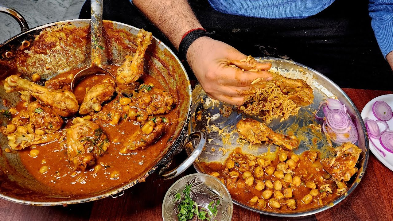 Chicken Chole Ki Dal | Chicken Chole Recipe |