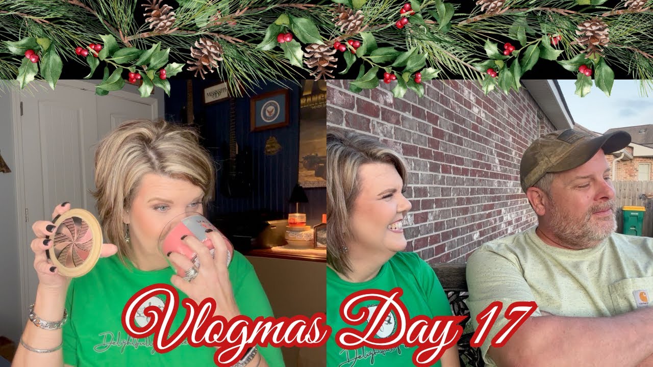 VLOGMAS, ДЕНЬ 17 | Уютный день дома, доставка свечей и гриль с Джеймсом! #vlogmas2024 #candle