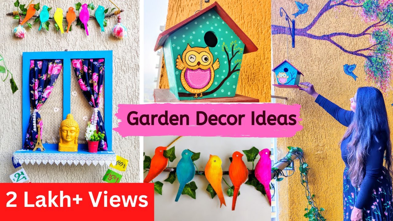 Cute Garden Decoration Ideas for Home|DIY Indian balcony decoration ideas|Garden Decor Part-4