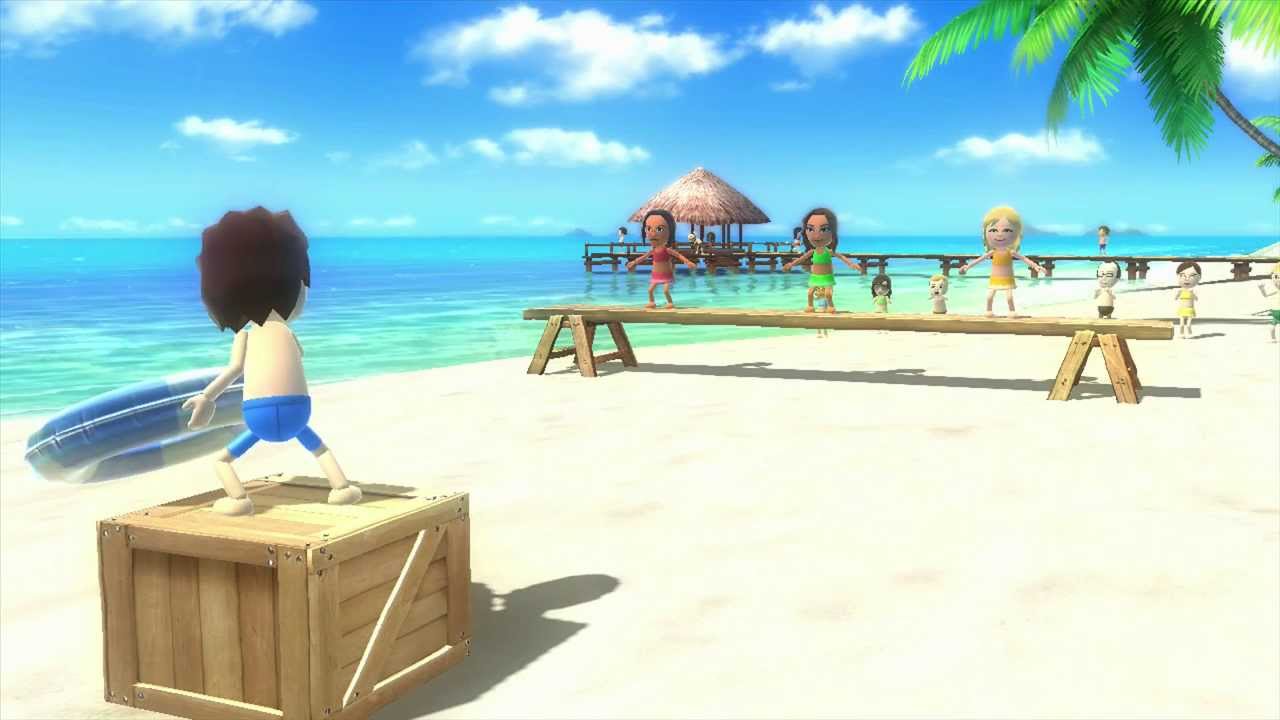 Wii Party U Minigame Showcase - Summer Ringers/Tube Tosser (1 vs Rivals)