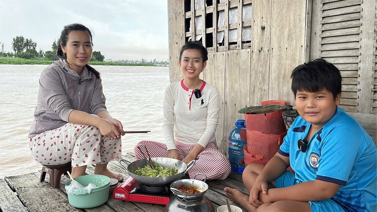 Kế Hoạch Đi Trộm Cá Của Cô Tư Bị Thất Bại Nhưng Đổi Lại Được Bữa Cơm Dân Dã Trên Bè | NĐMT#743
