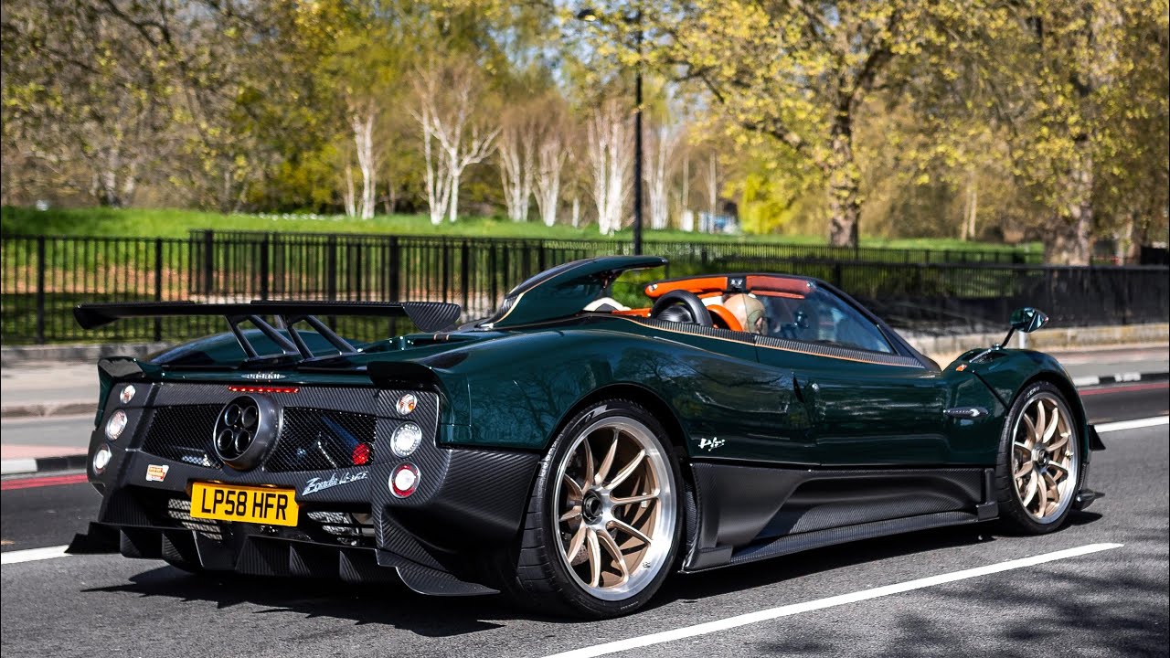 LA PLUS BELLE PAGANI ZONDA DANS LES RUES DE LONDRES !! Carspotting in London