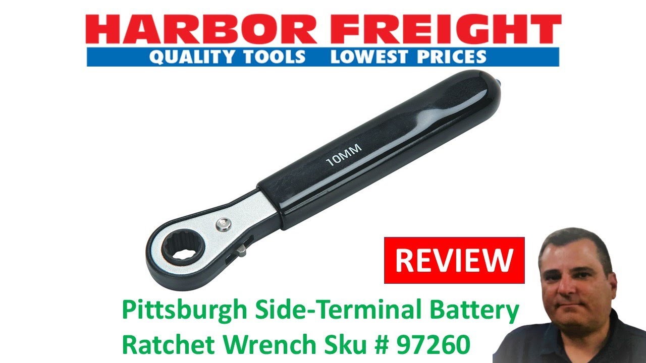Review: Pittsburgh 10mm Side Terminal Ratchet Wrench