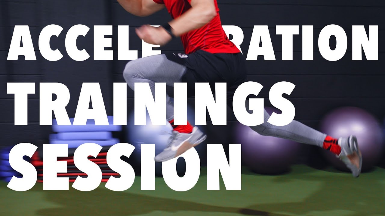 Developing Speed: Acceleration Training Session