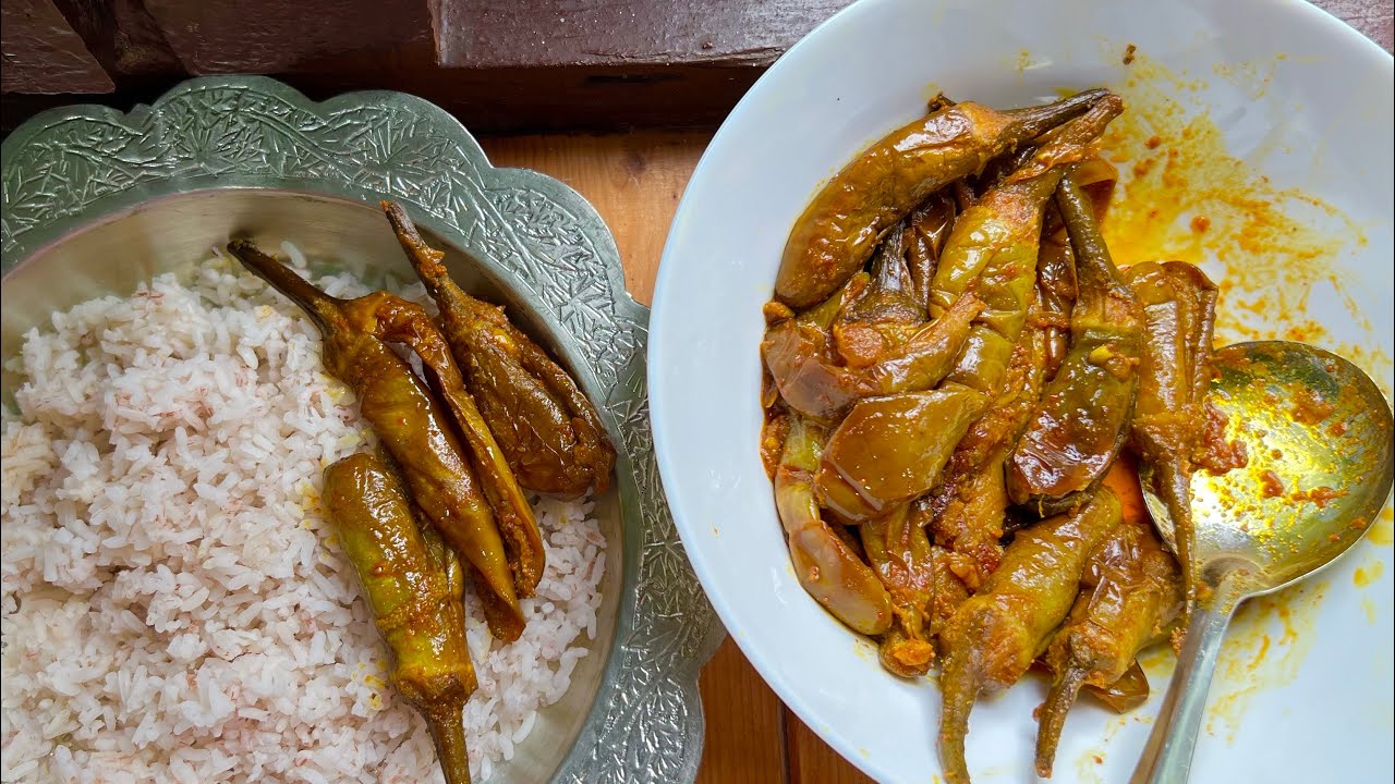 Kashmiri style Baingan recipe|Baingan fry|Brinjal fry recipe|Talith wangan.