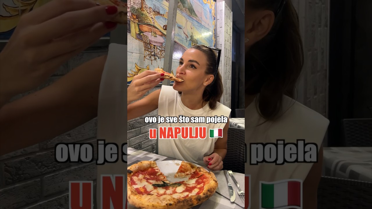 &Scaron;TA SAM SVE POJELA U NAPULJU?🍕🇮🇹