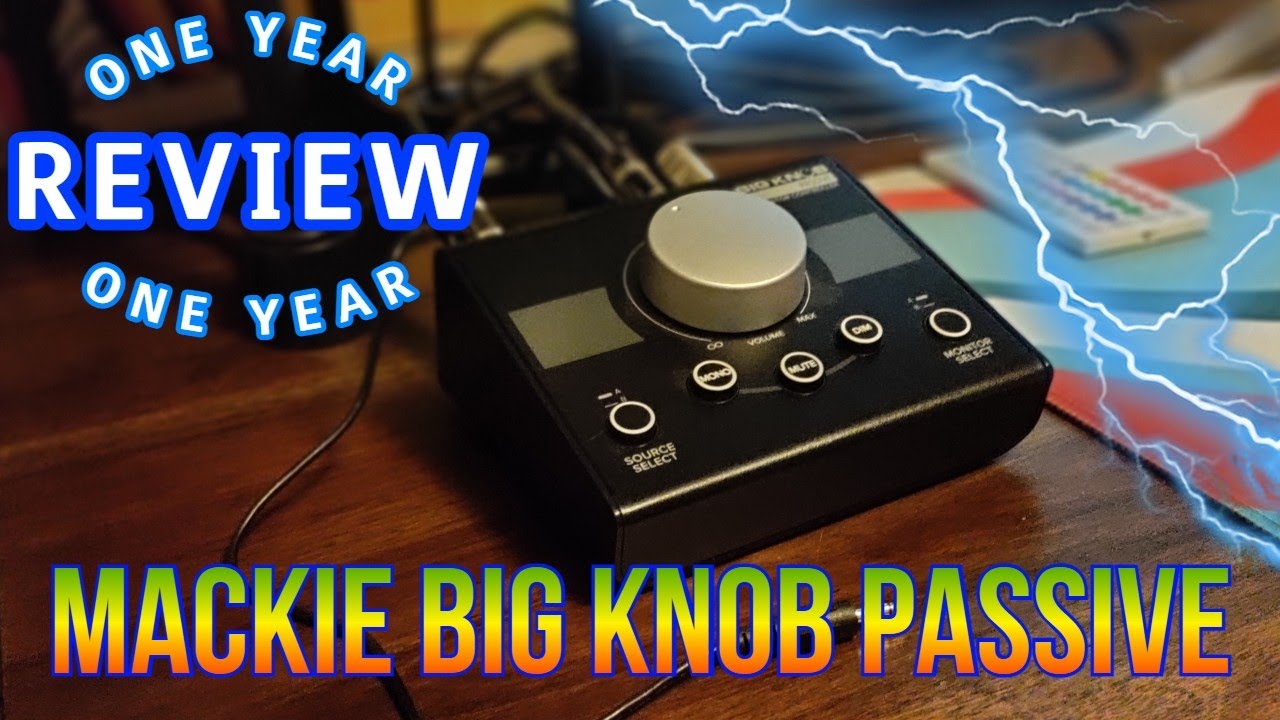 Mackie Big Knob Passive Monitor Controller - 1 Year Review w/ Demo