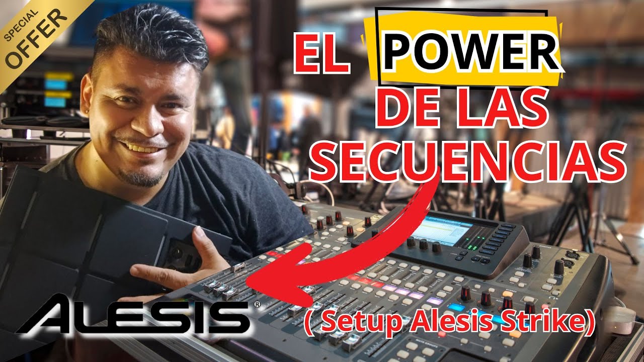 Demostración Real Con ALESIS STRIKE MULTIPAD