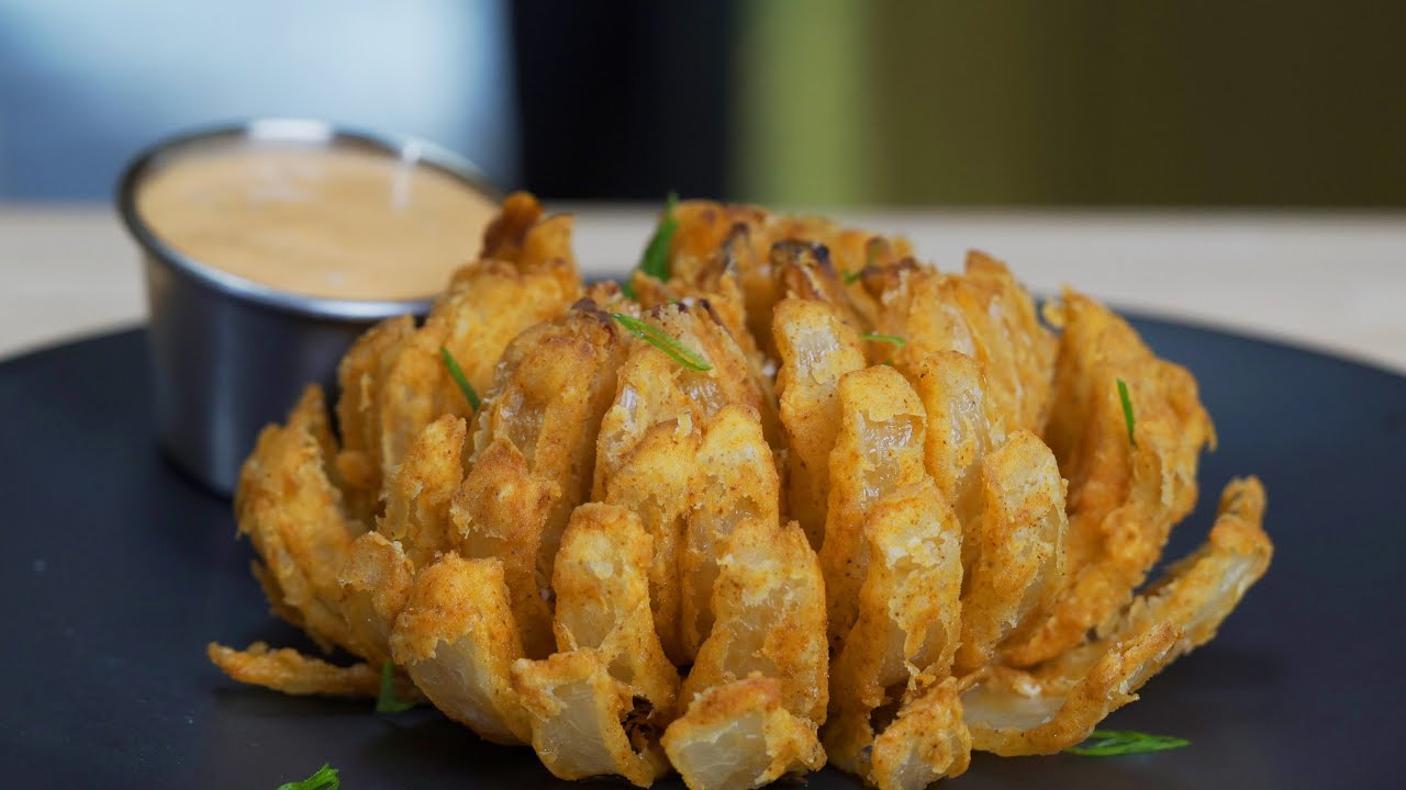 經典！好玩！簡單！ 💥 炸洋蔥花 Blooming Onion