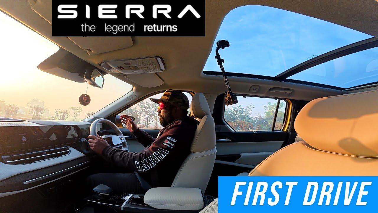 Tata Sierra First Drive Review 1.5L TGDI Petrol 160 bhp
