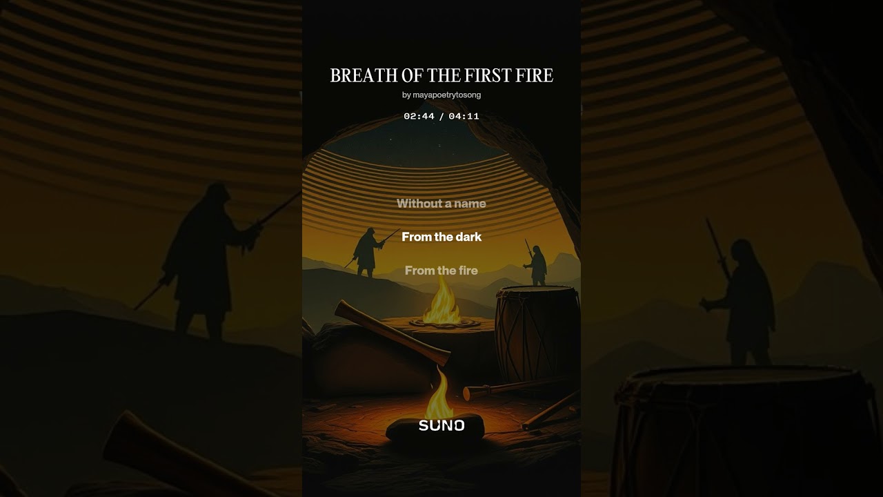 BREATH OF THE FIRST FIRE - Maya Poetry to song: Live, love, laugh, music....a way of life