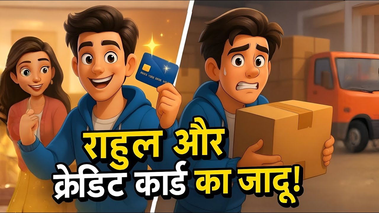 राहुल और क्रेडिट कार्ड का जादू l The Magic of Money l Moral Story for Kids in Hindi l Responsibility