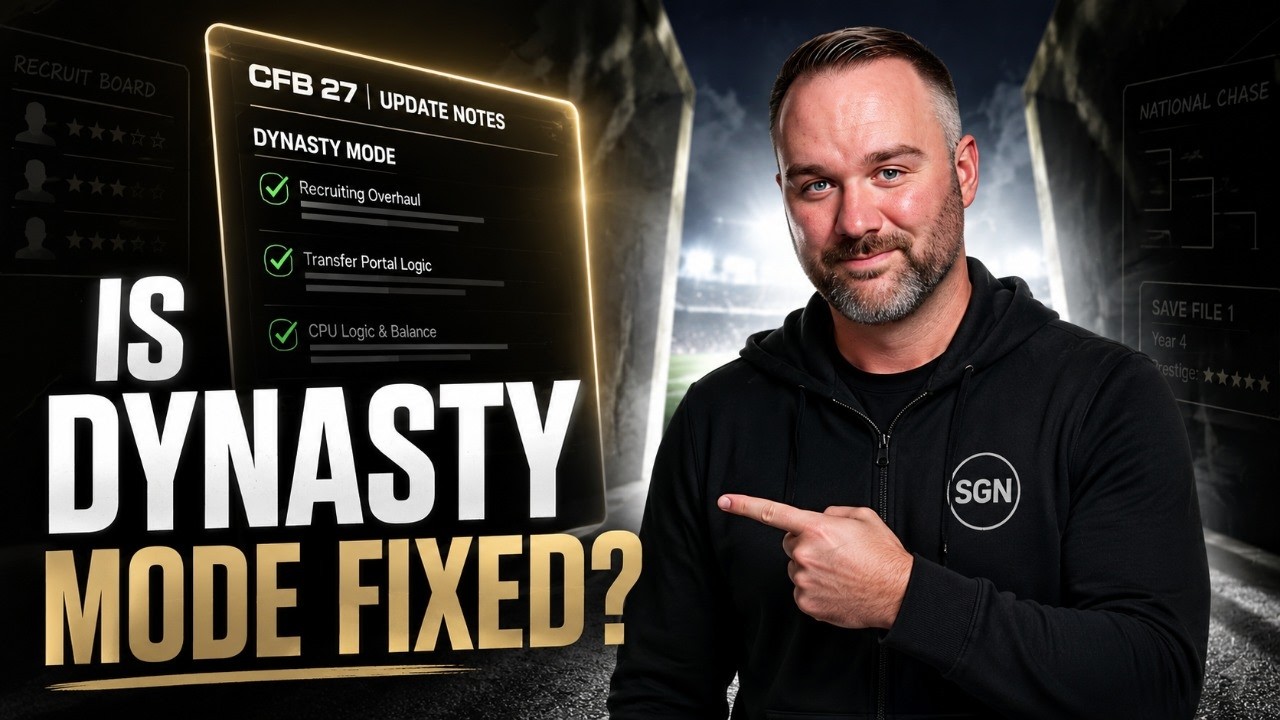 🔴CFB 27 | Is Dynasty Mode Fixed?