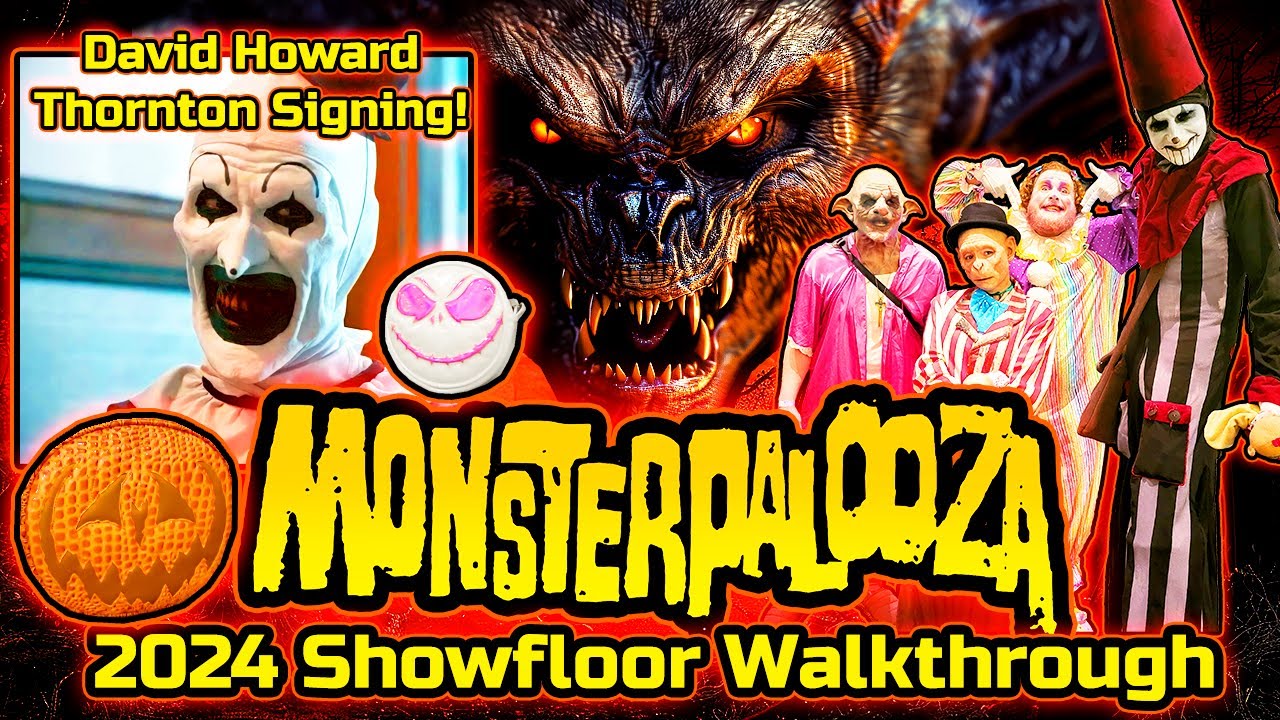 👻 Monsterpalooza 2024 / Show Floor Walkthrough / Horror Convention / Pasadena Convention Center 👻