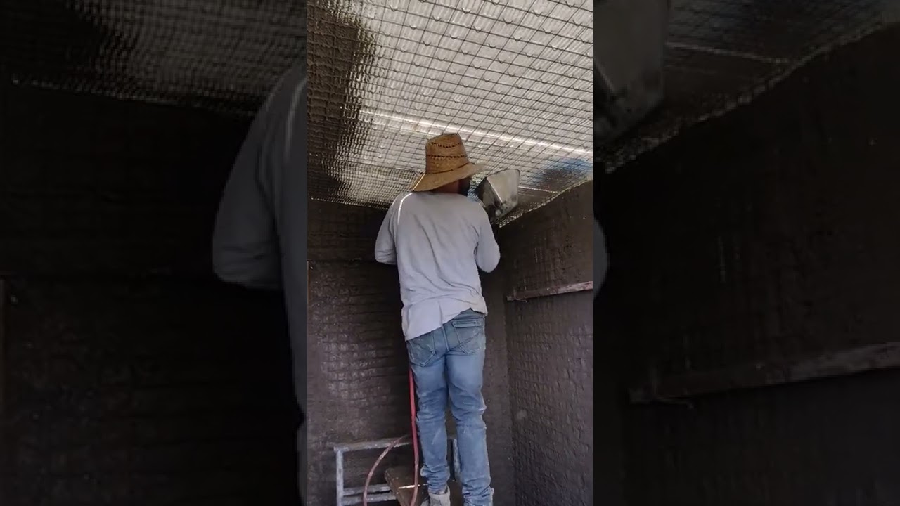 Lanzadora de mortero #construcciones #obra #zapopan #mexico #tips #video #construccion  #aprende