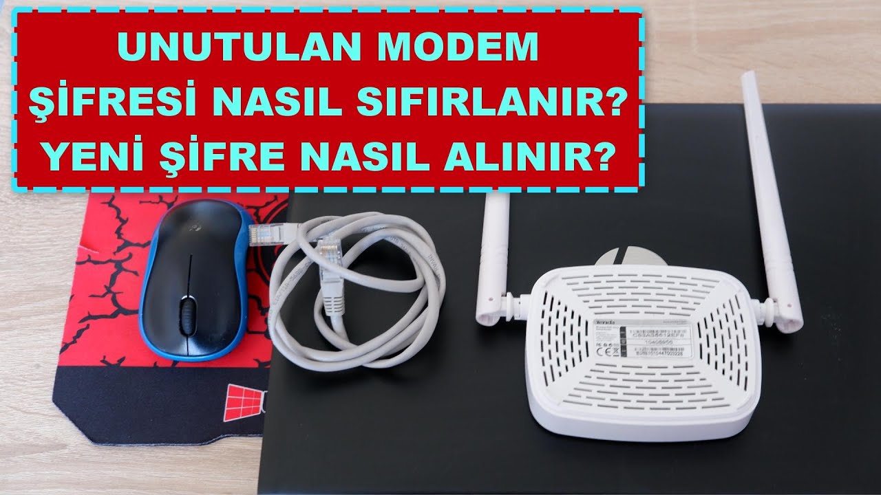 Modem Şifresi Nasıl Bulunur?