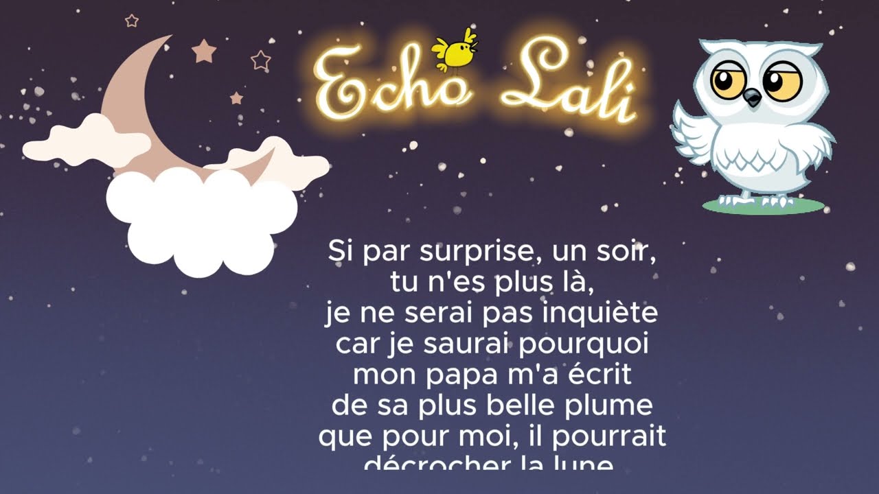 2013 Echo Lali - Décrocher la lune - Album Vitamines