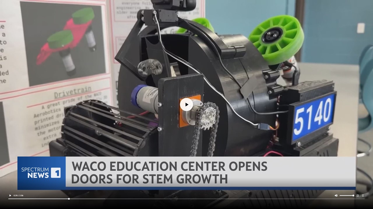 WACO Aerobotics #FTC5140 - Spectrum TV News Spot