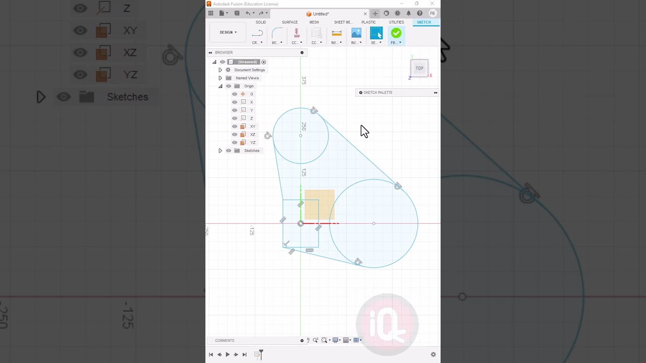 Fusion360: как преобразовать линии в линии построения #3Dпечать #Fusion360 #CAD